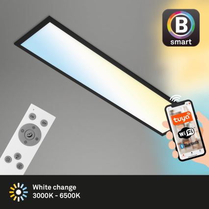 Brilo - prigušiva LED plafonska svetiljka PIATTO LED/28W/230V 3000-6500K Wi-Fi Tuya + daljinski upravljač