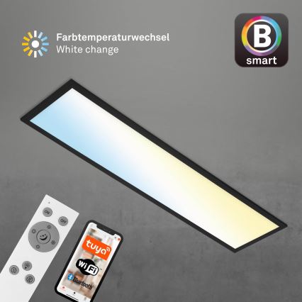 Brilo - prigušiva LED plafonska svetiljka PIATTO LED/28W/230V 3000-6500K Wi-Fi Tuya + daljinski upravljač