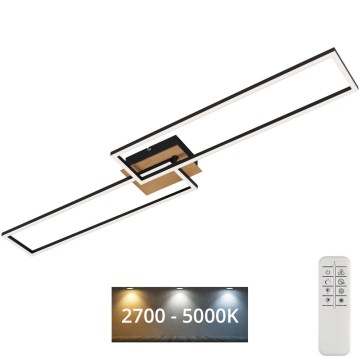 Brilo - LED prigušiva plafonski luster FRAME 2xLED/20W/230V 2700-5000K + daljinski upravljač
