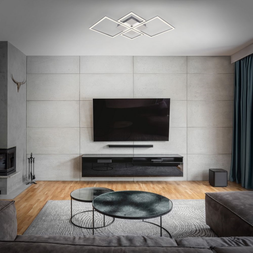 Brilo - LED prigušiva plafonski luster FRAME LED/44W/230V