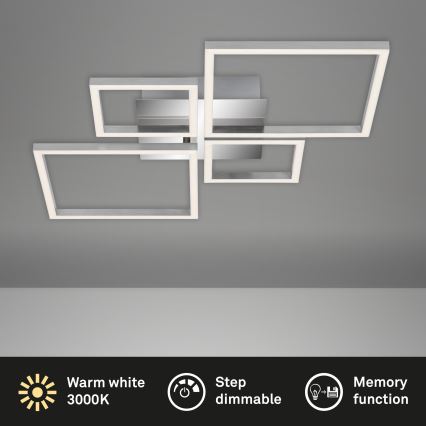 Brilo - LED prigušiva plafonski luster FRAME LED/44W/230V