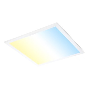 Brilo - LED prigušiva stropna svetiljka LED/21W/230V 3000-6500K 38x38 cm bela + daljinski upravljač