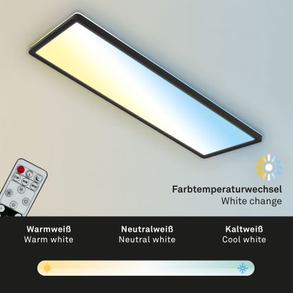 Brilo - LED prigušiva plafonsko svetlo SLIM LED/23W/230V 2700-6500K + daljinski upravljač