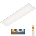 Brilo - LED prigušiva stropna svetiljka SLIM LED/24W/230V 3000-6500K 100x25 cm + daljinski upravljač
