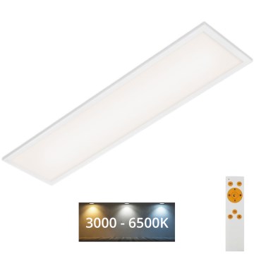 Brilo - LED prigušiva stropna svetiljka SLIM LED/24W/230V 3000-6500K 100x25 cm + daljinski upravljač