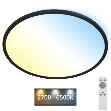 Brilo - LED prigušiva stropna svetiljka SLIM LED/31W/230V 2700-6500K + daljinski upravljač