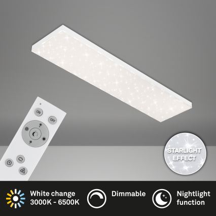 Brilo - LED prigušiva plafonska svetiljka STARRY SKY LED/24W/230V 3000-6500K + daljinski upravljač
