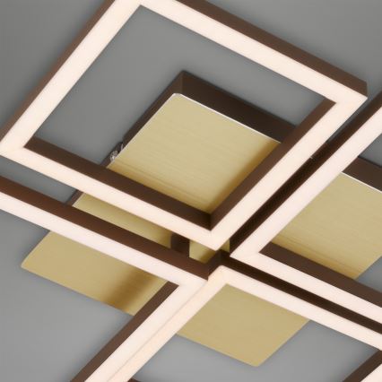 Brilo - LED prigušiva stropni luster FRAME LED/44W/230V