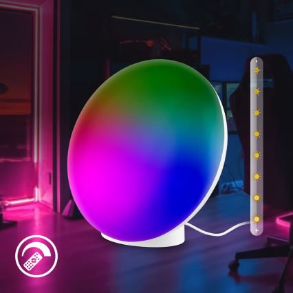 Brilo - LED RGBIC prigušiva punjiva stona lampa TARA LED/6W/5V 3000-6500K Wi-Fi Tuya + daljinski upravljač