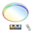 Brilo - LED RGBW prigušiva plafonska svetiljka STARRY SKY LED/24W/230V 3000-6500K + daljinski upravljač