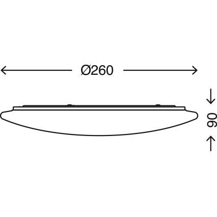 Brilo - LED RGBW prigušiva plafonska svetiljka STARRY SKY LED/10W/230V + daljinski upravljač