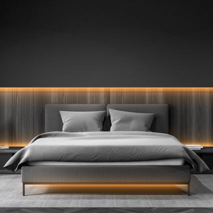 Brilo - RGBW LED prigušiva traka 6,5m LED/15W/230V Wi-Fi Tuya + daljinski upravljač