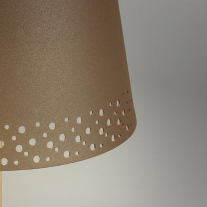 Brilo - LED prigušiva punjiva dodirna spoljašnja stona lampa KIKI LED/2,6W/5V IP44 2600 mAh braon