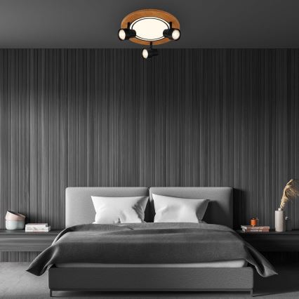 Brilo - LED stropna svetiljka LED/12W/230V + 3xGU10/9W 3000K