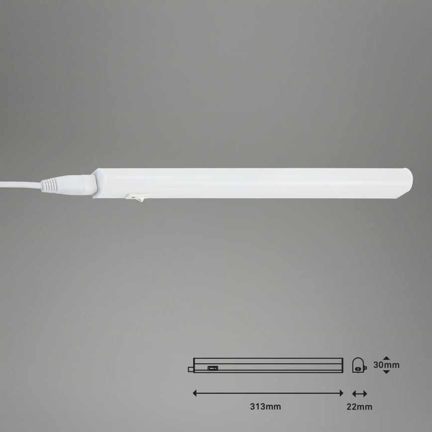 Brilo - LED svetlo za montažu ispod ormarića LED/4W/230V 4000K 31,3 cm