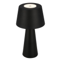 Brilo - prigušiva LED punjiva spoljna stona lampa LED/3,5W/5V IP44 crna