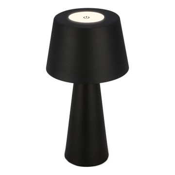 Brilo - prigušiva LED punjiva spoljna stona lampa LED/3,5W/5V IP44 crna