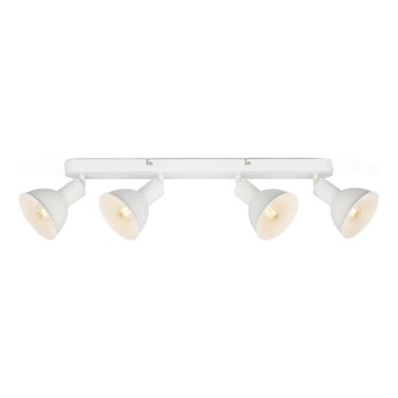 Brilo - Spot svetiljka RETRO 4xE14/25W/230V bela