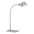 Brilo - Stona lampa 1xE27/10W/230V mat hrom