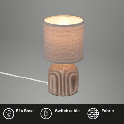 Brilo - Stona lampa INO 1xE14/10W/230V braon