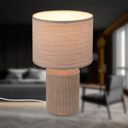 Brilo - Stona lampa INO 1xE14/10W/230V braon