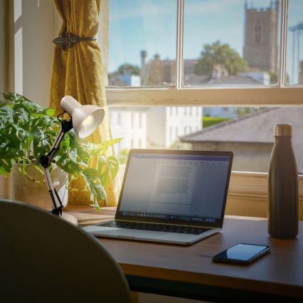 Brilo - Stona lampa PIXA 1xE14/25W/230V bež