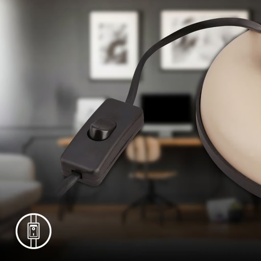 Brilo - Stona lampa PIXA 1xE14/25W/230V bež