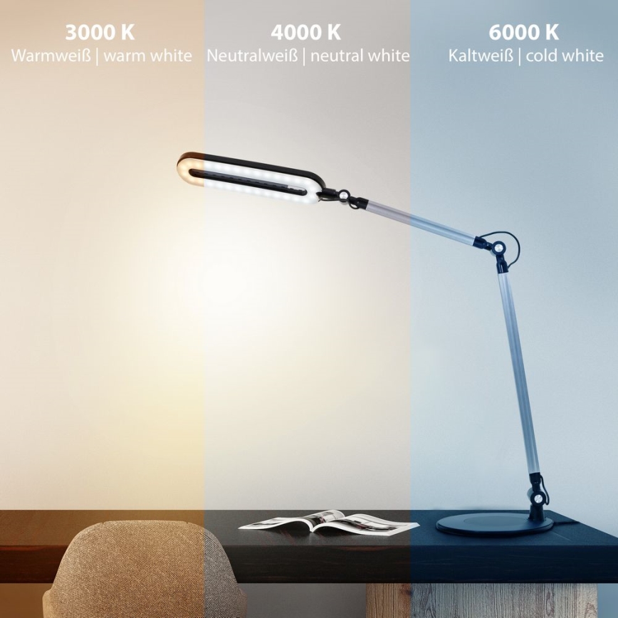 Brilo - stona LED lampa prigušiva na dodir LED/6,6W/230V 3000/4000/6000K