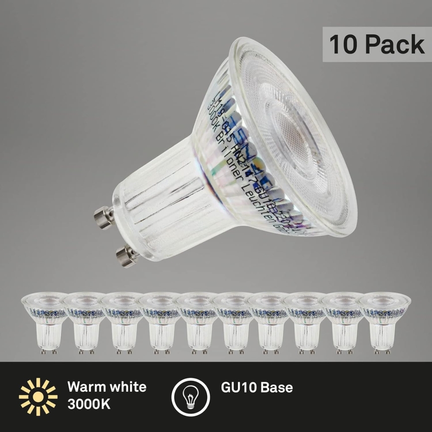 Briloner 0548-003 - KOMPLET 10x LED sijalica GU10/3,5W/230V 3000K