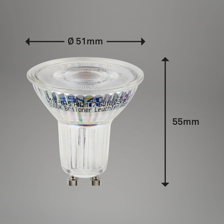 Briloner 0548-003 - KOMPLET 10x LED sijalica GU10/3,5W/230V 3000K