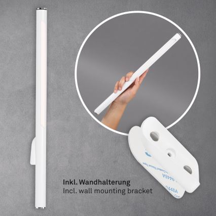 Briloner 1384-016 - LED prigušiva dodirna podna lampa 2 u 1 EVERYWHERE LED/2,3W/5V 2000 mAh