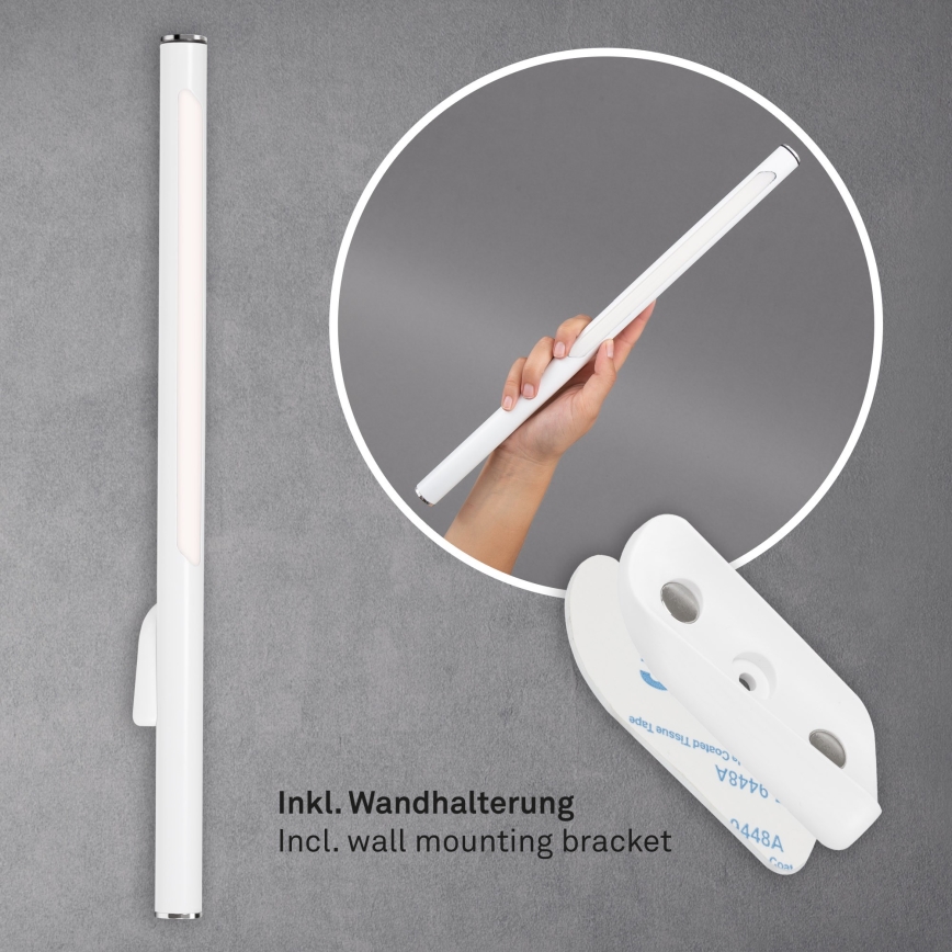 Briloner 1384-016 - LED prigušiva dodirna podna lampa 2 u 1 EVERYWHERE LED/2,3W/5V 2000 mAh