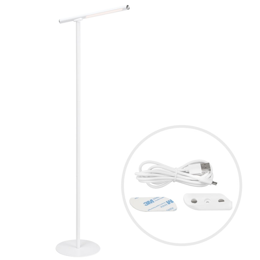Briloner 1384-016 - LED prigušiva dodirna podna lampa 2 u 1 EVERYWHERE LED/2,3W/5V 2000 mAh