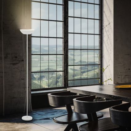 Briloner 1500016 - LED prigušiva podna lampa ESTATE LED/8W/5V 4000 mAh bela