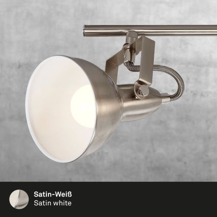 Briloner 2049-042 - Spot svetiljka 4xE14/40W/230V srebrna