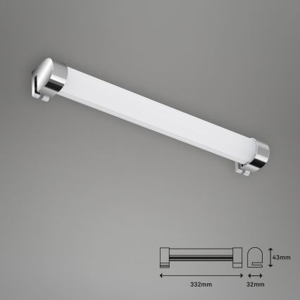 Briloner 2059-018 - LED kupatilsko osvetljenje za ogledalo SPLASH LED/8W/230V IP44