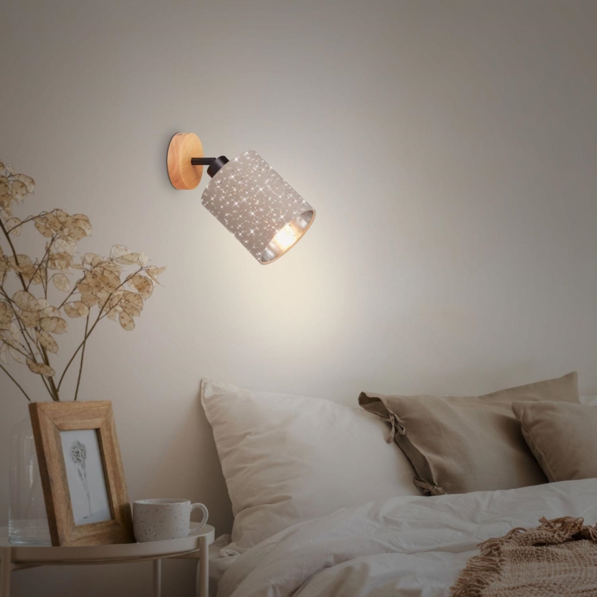 Briloner 2078-011 - Zidno reflektorsko svetlo SPOTLIGHT 1xE27/25W/230V bež