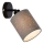 Briloner 2078-014 - Zidno spot svetlo SPOTLIGHT 1xE27/25W/230V sivo/crno