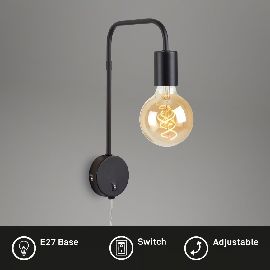 Briloner 2086-015 - Zidna lampa 1xE27/10W/230V