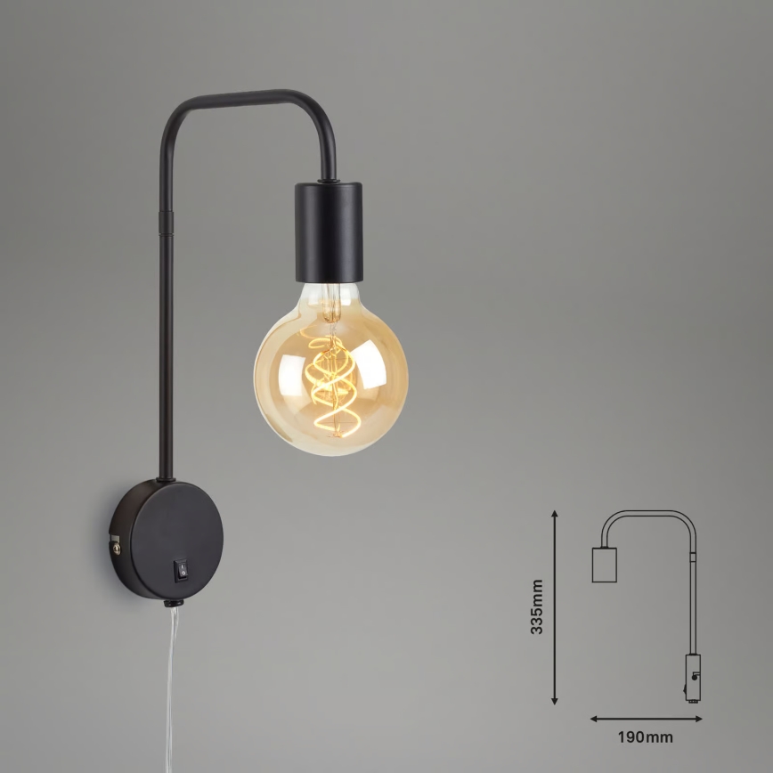 Briloner 2086-015 - Zidna lampa 1xE27/10W/230V