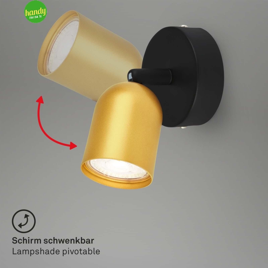 Briloner 2145-017 - Zidna spot svetiljka 1xGU10/9W/230V