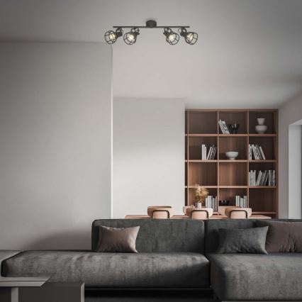 Briloner 2669-045 - RETRO spot svetiljka 4xE14/25W/230V