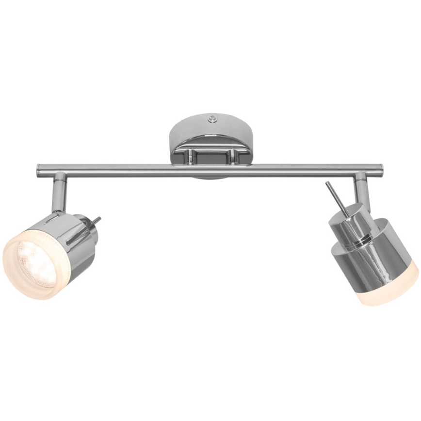 Briloner 2733-028 - LED kupatilsko ugradno spot svetlo SPLASH 2xLED/4W/230V IP44