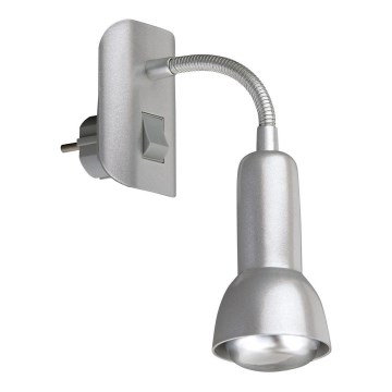 Briloner 2739-014P - Svetiljka za utičnicu 1xE14/25W/230V