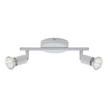 Briloner 2767-026 - LED spot svetiljka 2xGU10/6W/230V bela