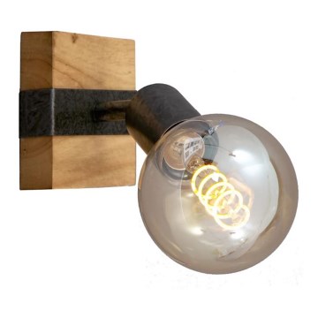 Briloner 2900-011 - Zidno spot svetlo WOOD BASIC 1xE27/25W/230V