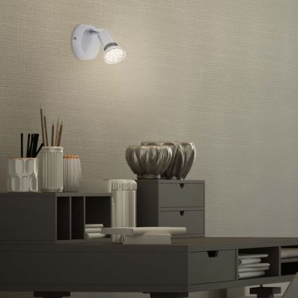 Briloner 2906-014 - LED zidni spot reflektor PICCO 1xGU10/3W/230V