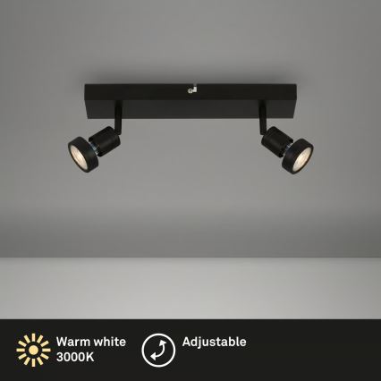 Briloner 2926-025 - LED spot svetilo 2xGU10/4,9W/230V