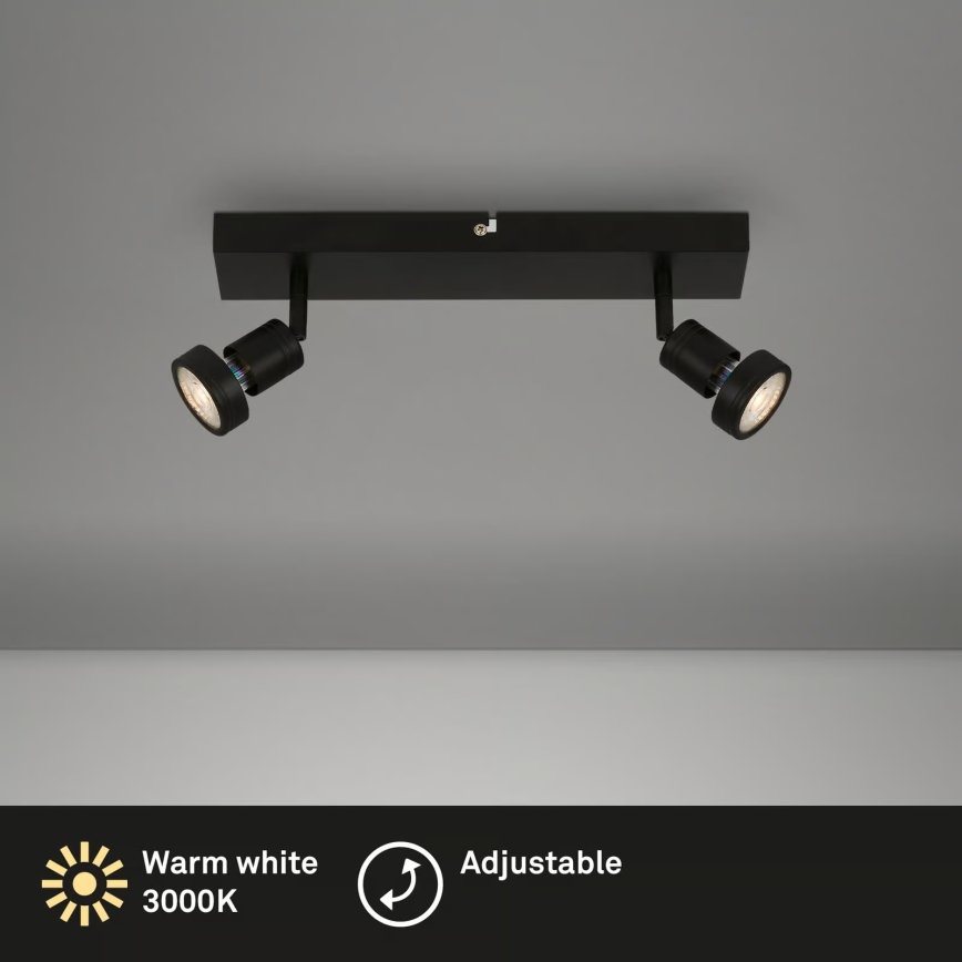 Briloner 2926-025 - LED spot svetilo 2xGU10/4,9W/230V