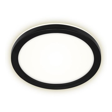 Briloner 3008-015 - LED plafonsko svetlo LED/8W/230V prečnik 21 cm crno IP44